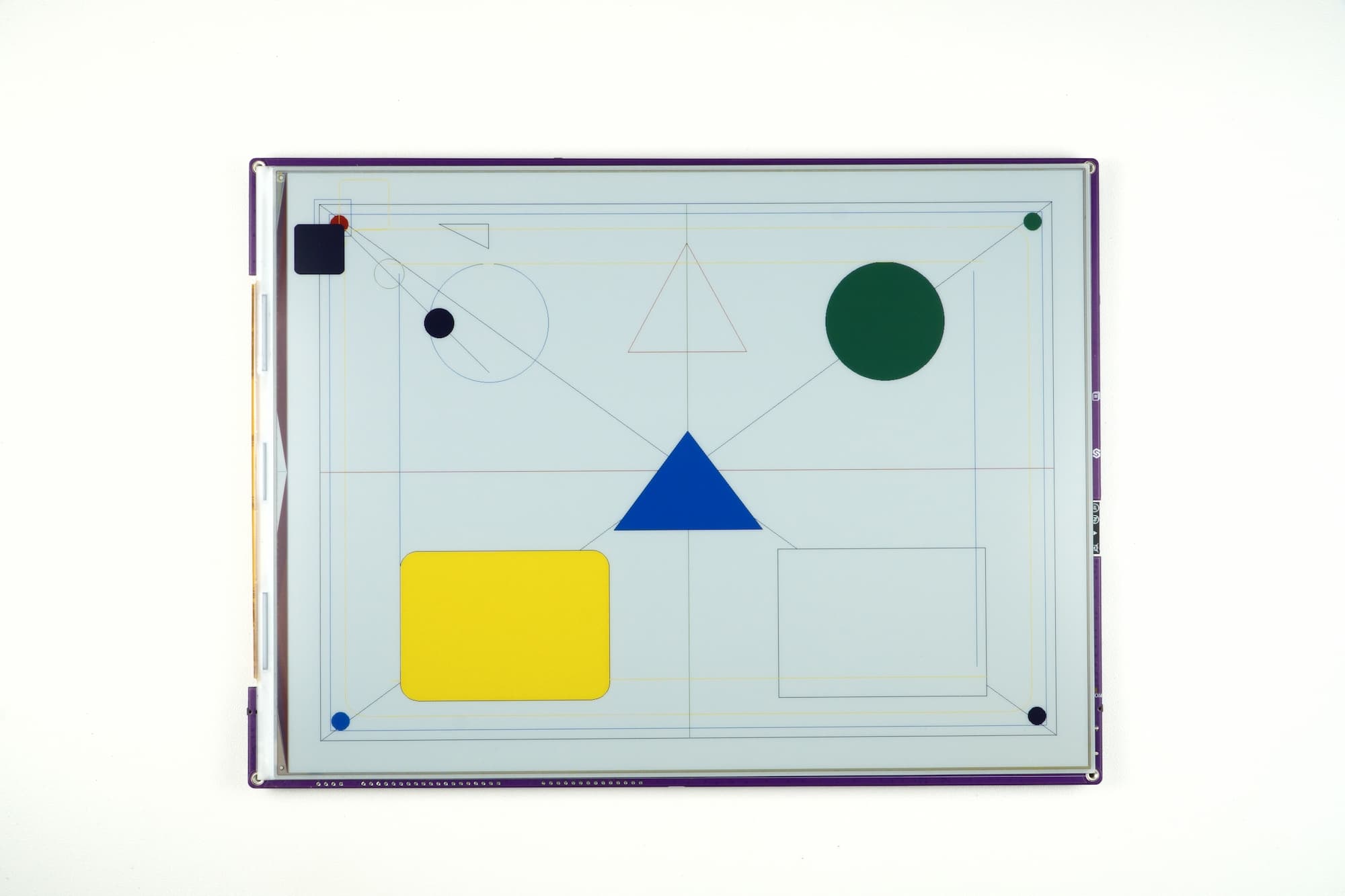 Example output displayed on e-paper display