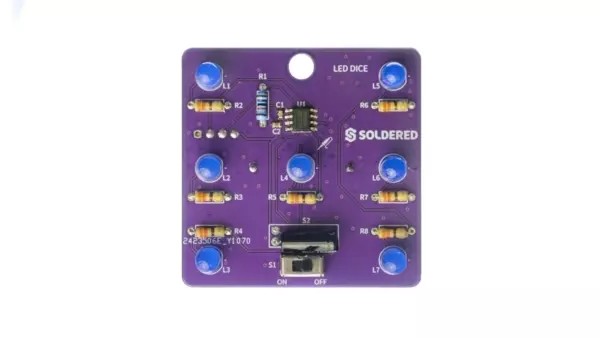 LED Dice Soldering kit
