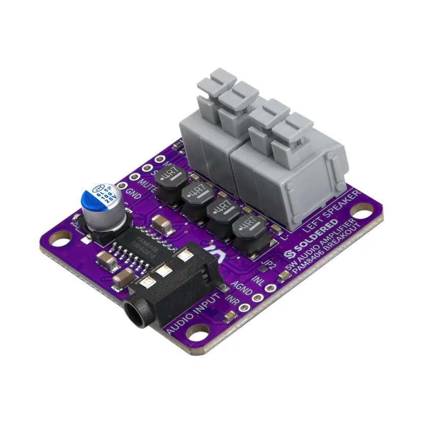 5W Stereo Audio Amplifier PAM8406